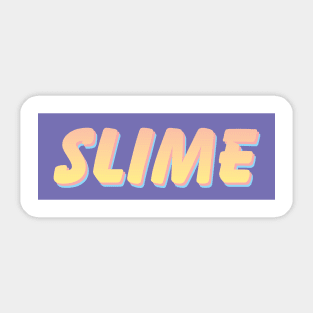 Slime Sticker